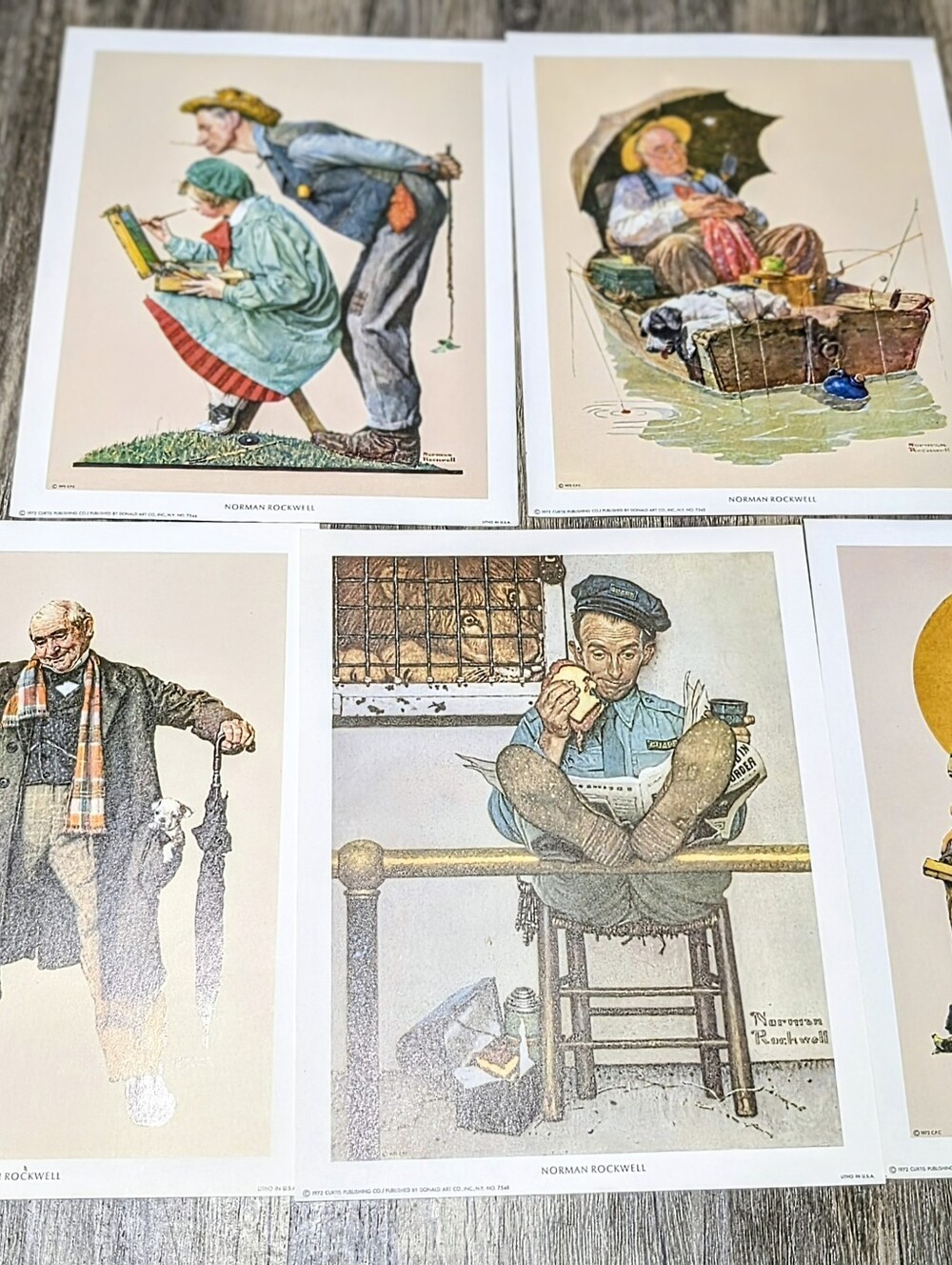 Norman Rockwell Vintage-Style Art Prints - Multicolor Home Accents Set
